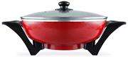 Mellerware 1500w Aluminium Red Electric Bangkok Wok