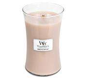 Woodwick Vanilla & Sea Salt Large Candle Jar