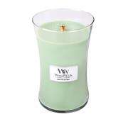Woodwick White Willow Moss Large Candle jar