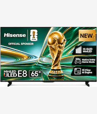 Hisense 65 Inch E8S UHD Mini LED 144Hz Smart TV