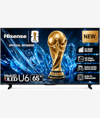 Hisense 65 Inch U6S UHD Mini LED Smart TV