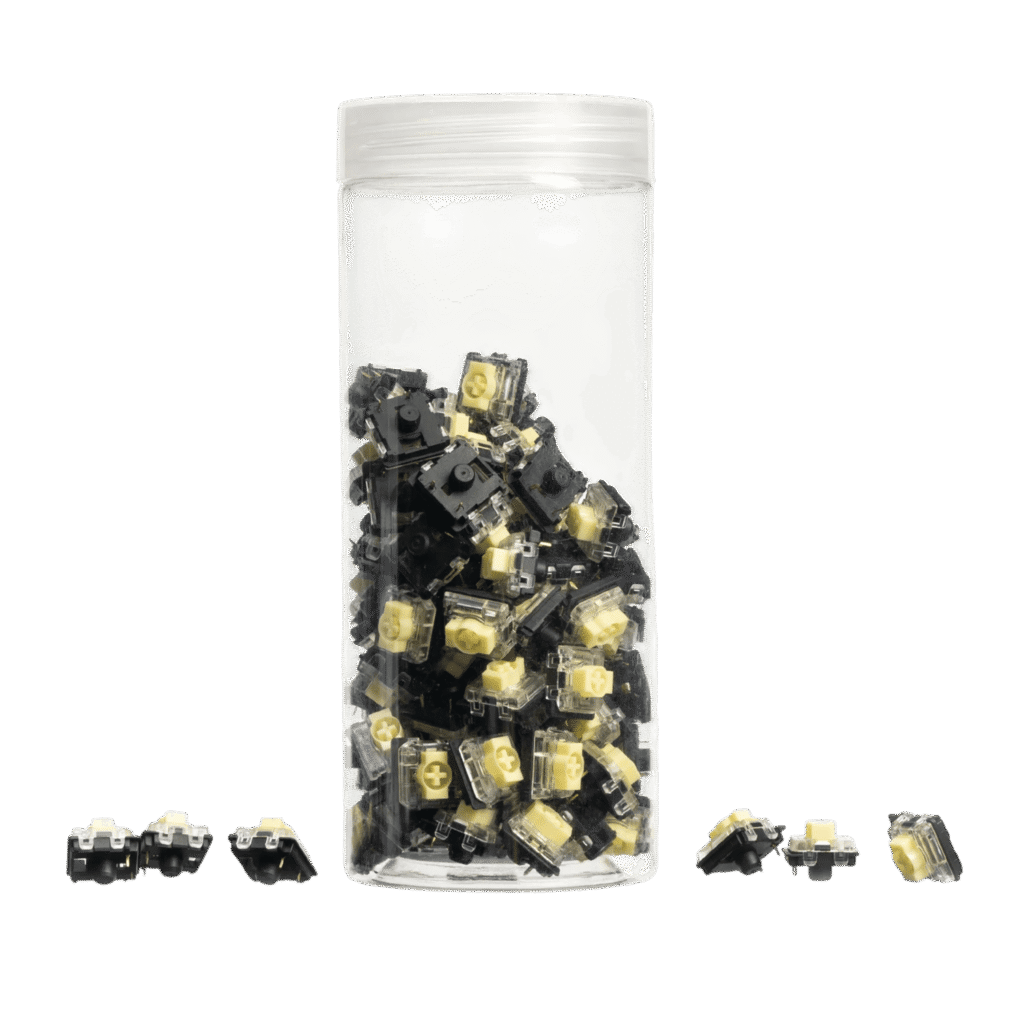 Keychron Banana Gateron KS-33 Low Profile 2.0 Mechanical Switch 110 pcs