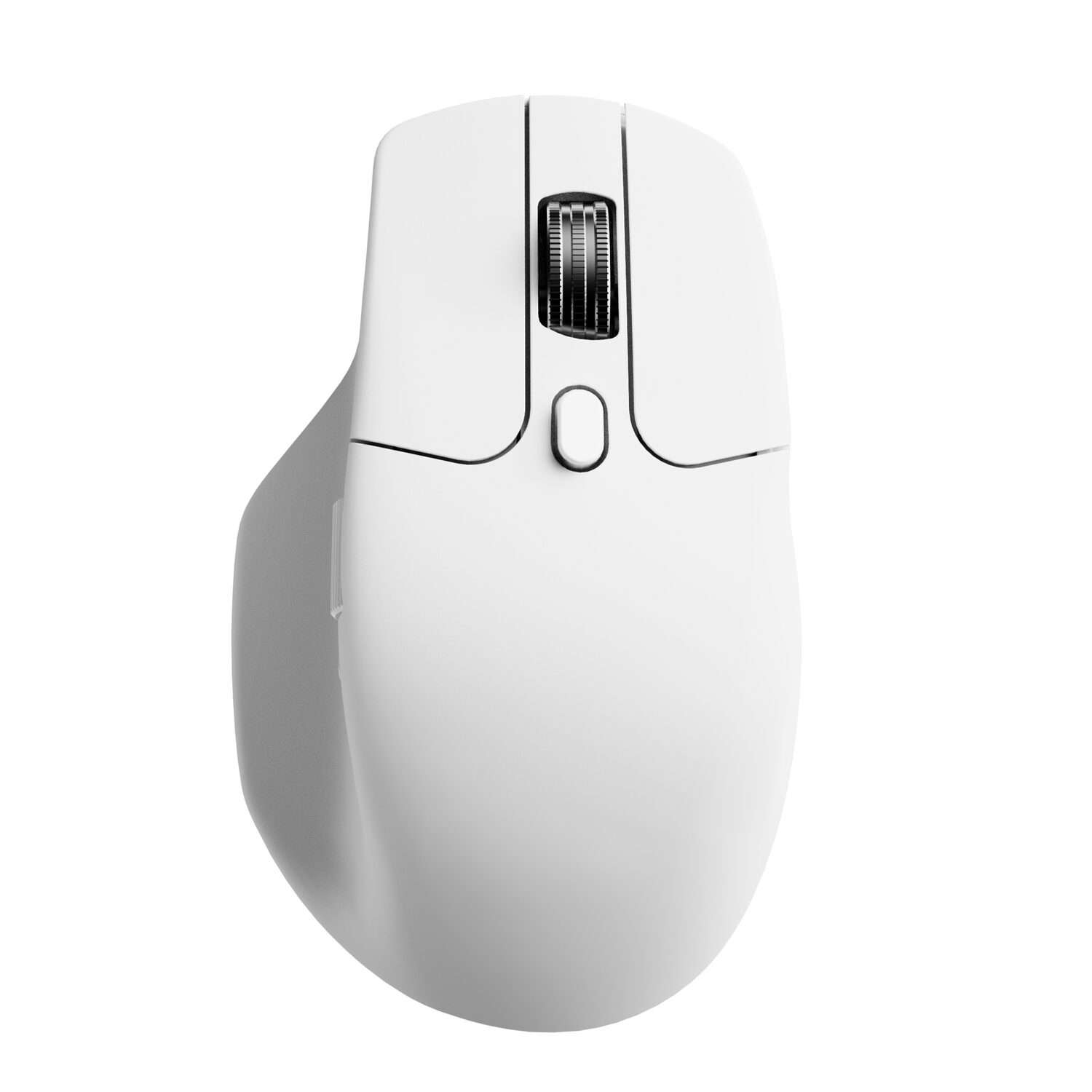 Keychron M6S-A24 PixArt 3950 8K 30000DPI Wireless Mouse (BT/2.4GHz/Wired) - White - Image 1