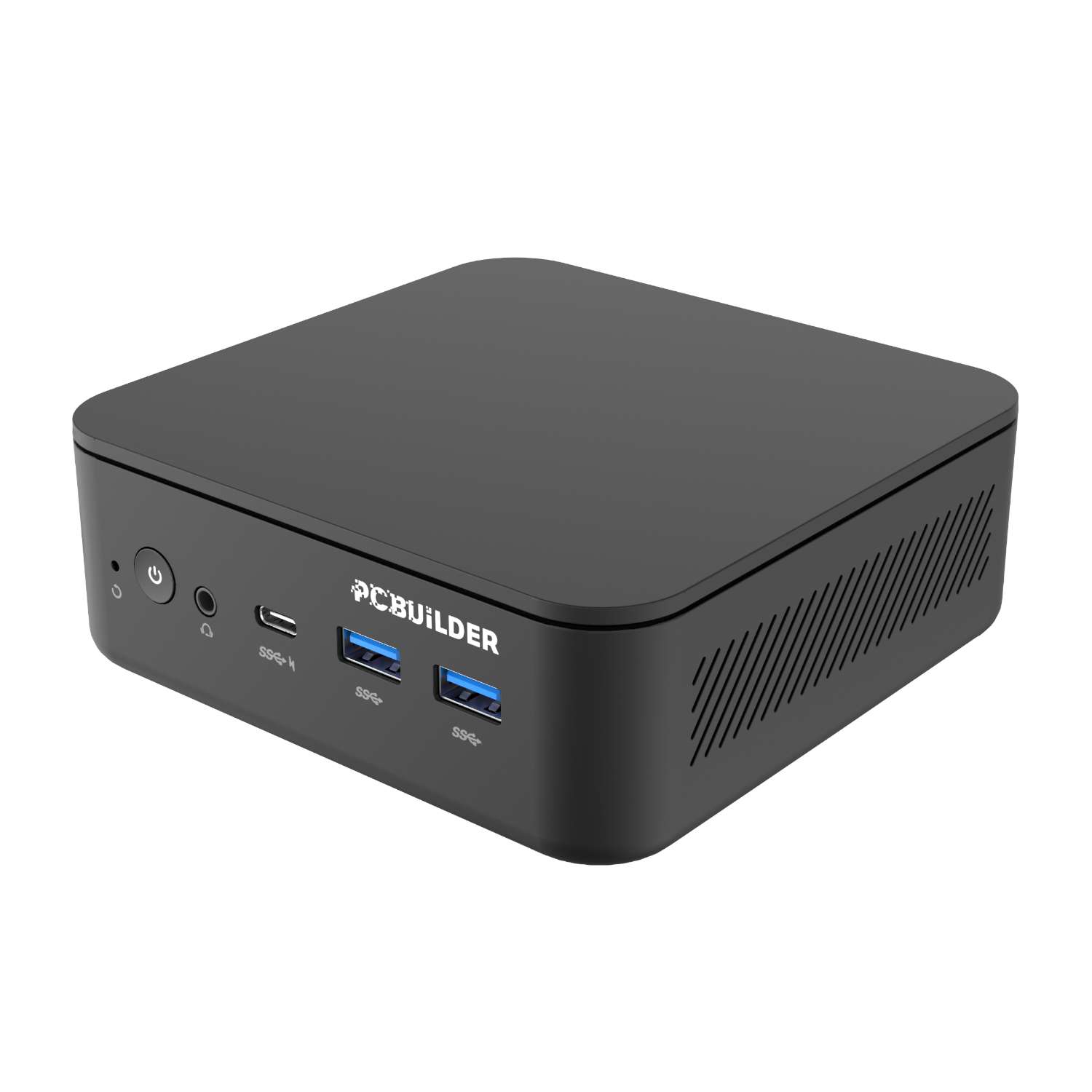 PCBuilder CUBE Intel Core 3-100U 12GB DDR5 512GB Windows 11 Home Mini PC - Image 1