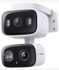 TP Link Indoor or Outdoor Dual Lens Pan or Tilt Security Camera