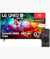 LG 75 Inch QNED70B6T QNED AI Mini LED 4K Smart TV