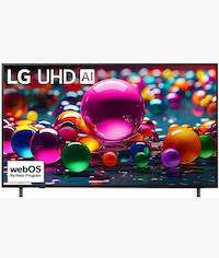 LG 50 Inch AI UA80 4K UHD webOS25 Smart TV