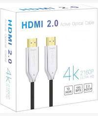UniQue 4K Ultra HD 15M HDTV 2.0 Active Optical Cable