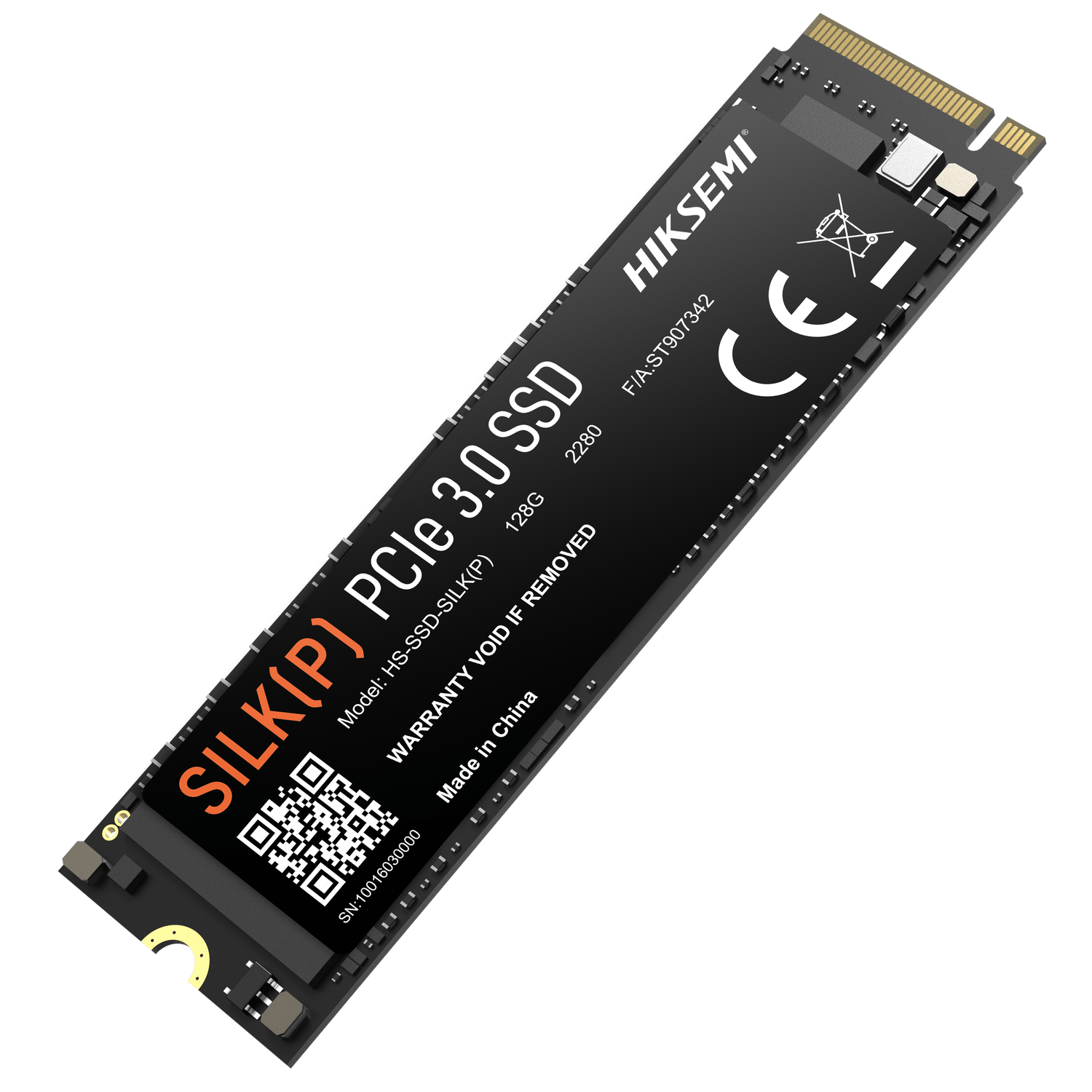 Hiksemi Silk(P) 128GB Gen3 M.2 NVMe 3D NAND SSD - Image 1