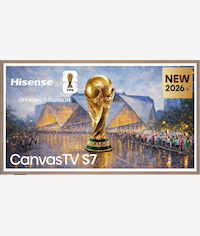 Hisense 65 Inch UHD 144Hz Canvas TV
