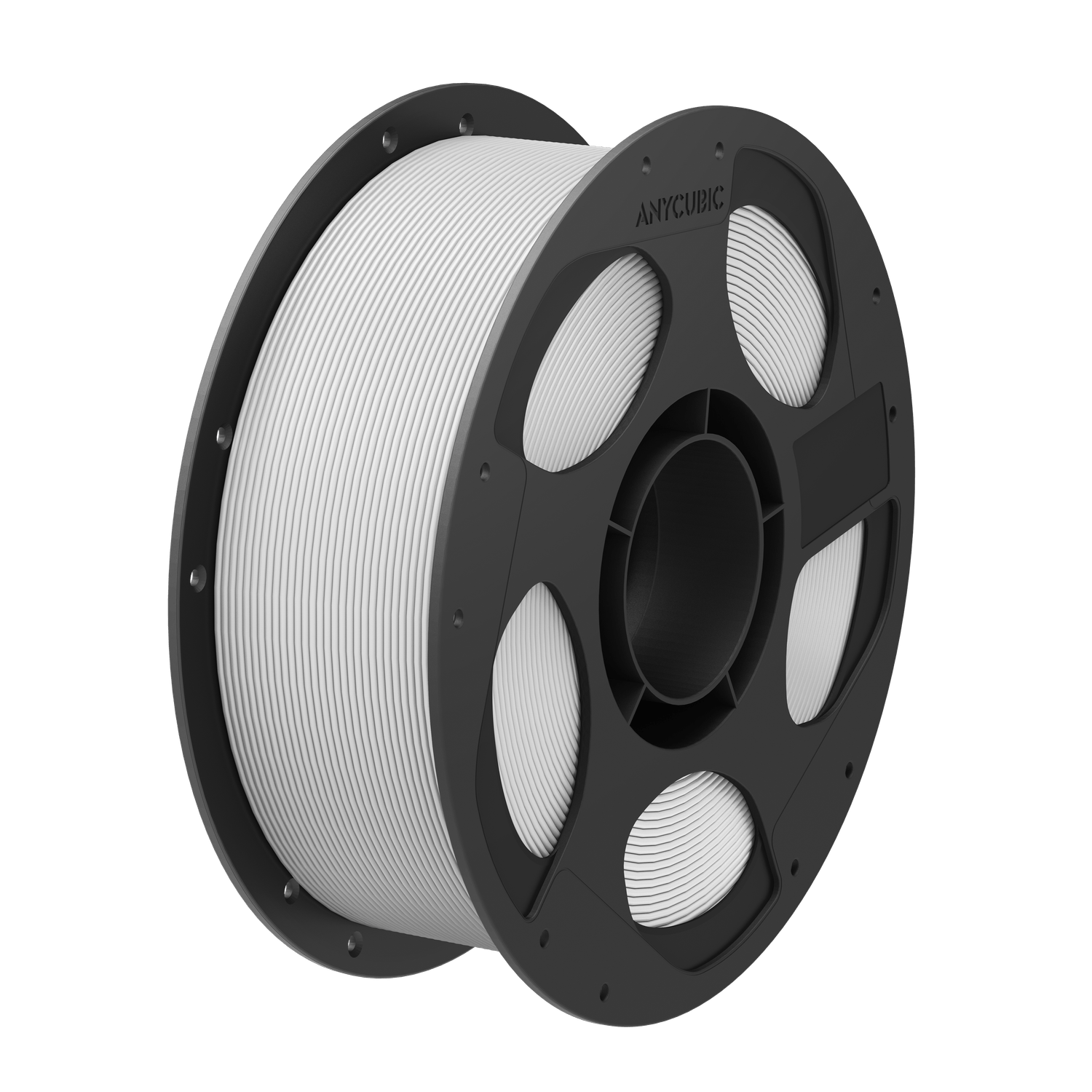 Anycubic PLA Basic Filament 1kg – Light Grey - Image 1