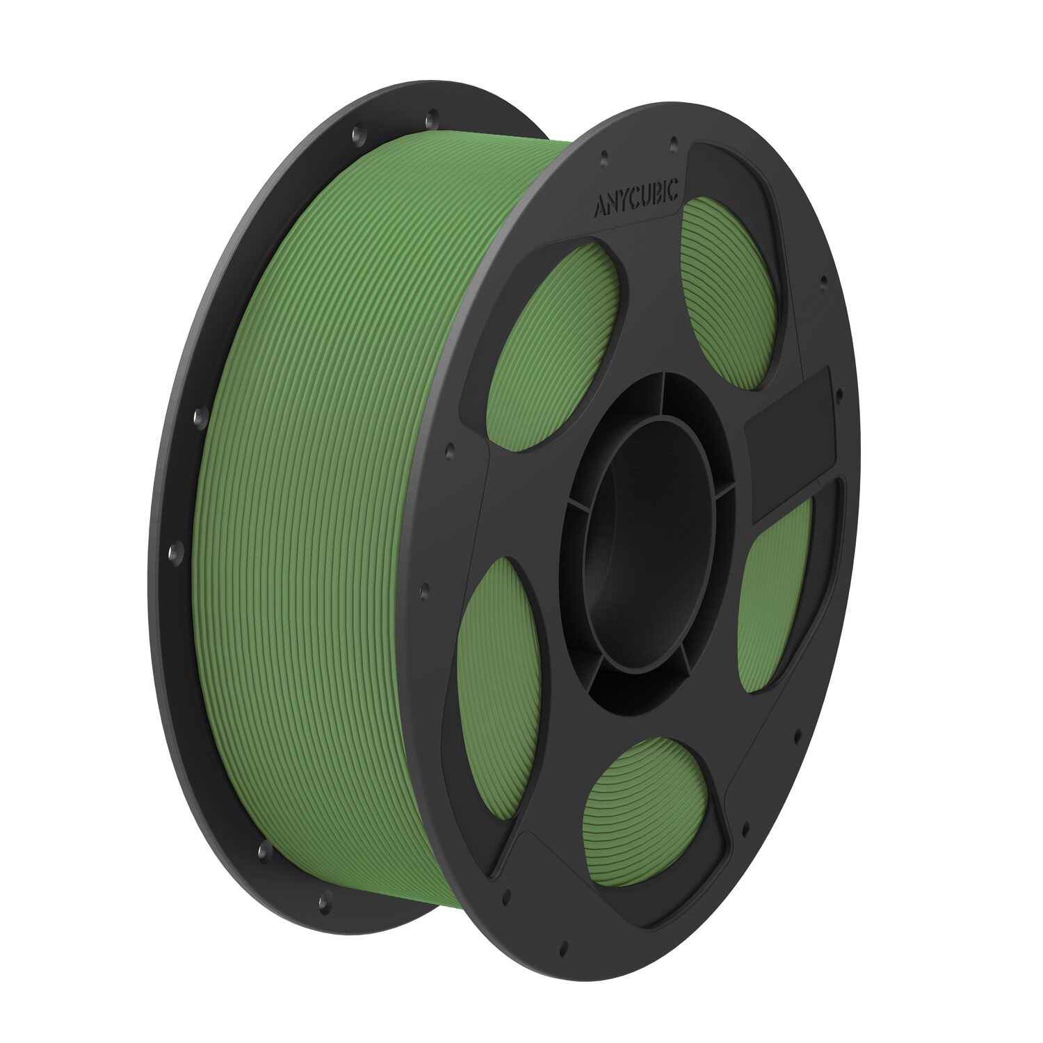 Anycubic PLA Basic Filament 1kg – Olive Green - Image 1