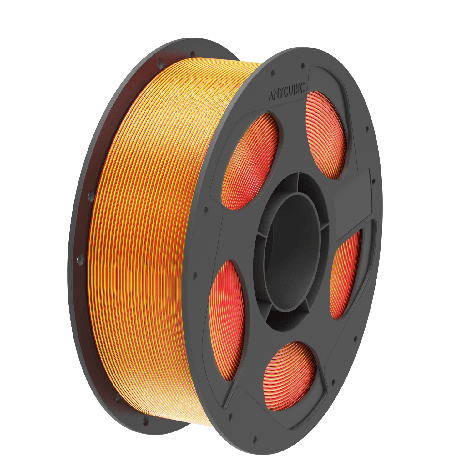 Anycubic PLA Silk Dual Filament - Red/Gold - Image 1