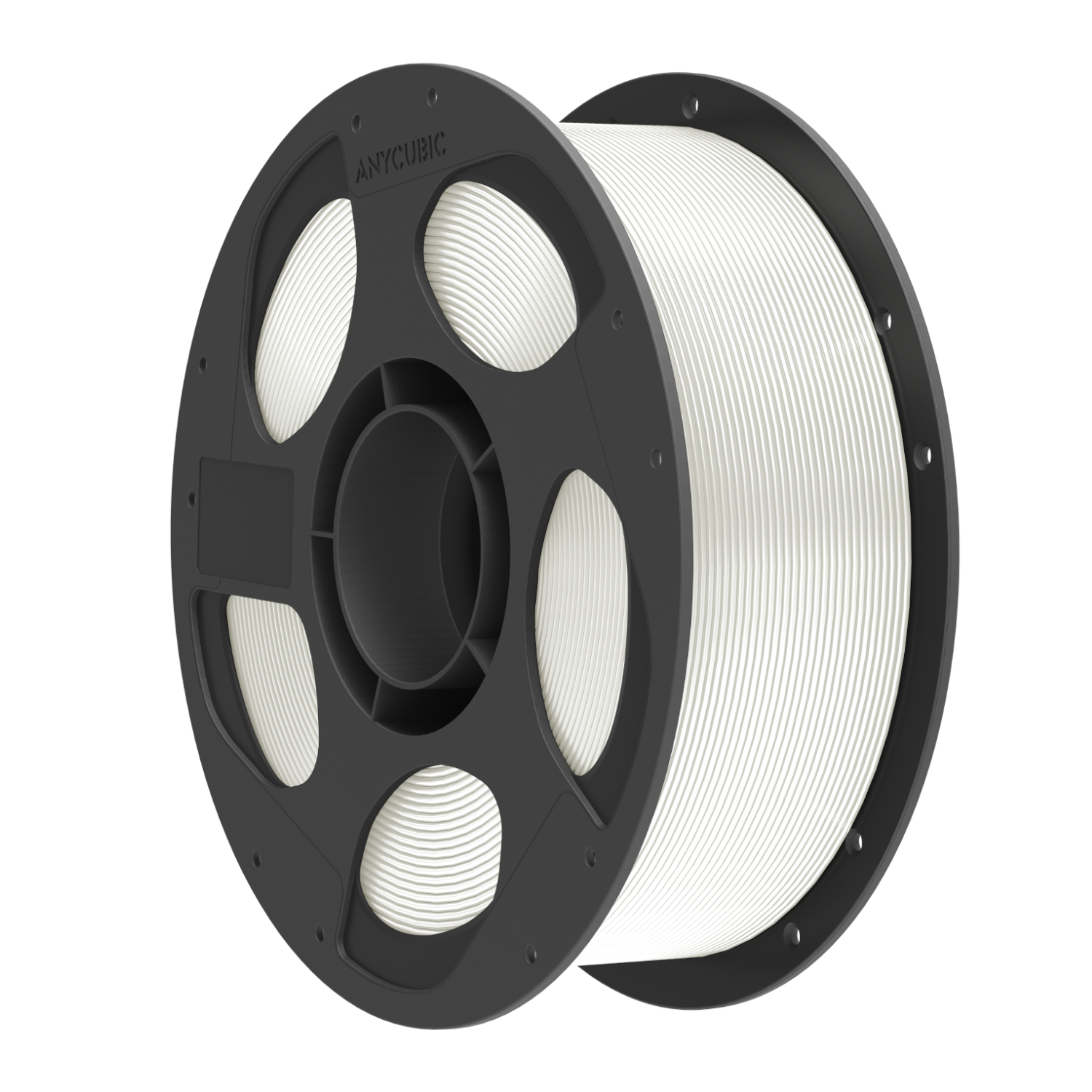 Anycubic PLA Silk Filament 1kg – White - Image 1