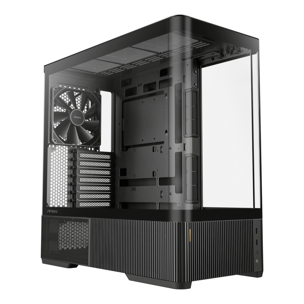 Antec C6 CURVED AIR ATX | Micro-ATX | ITX Mid-Tower Gaming Chassis - Black