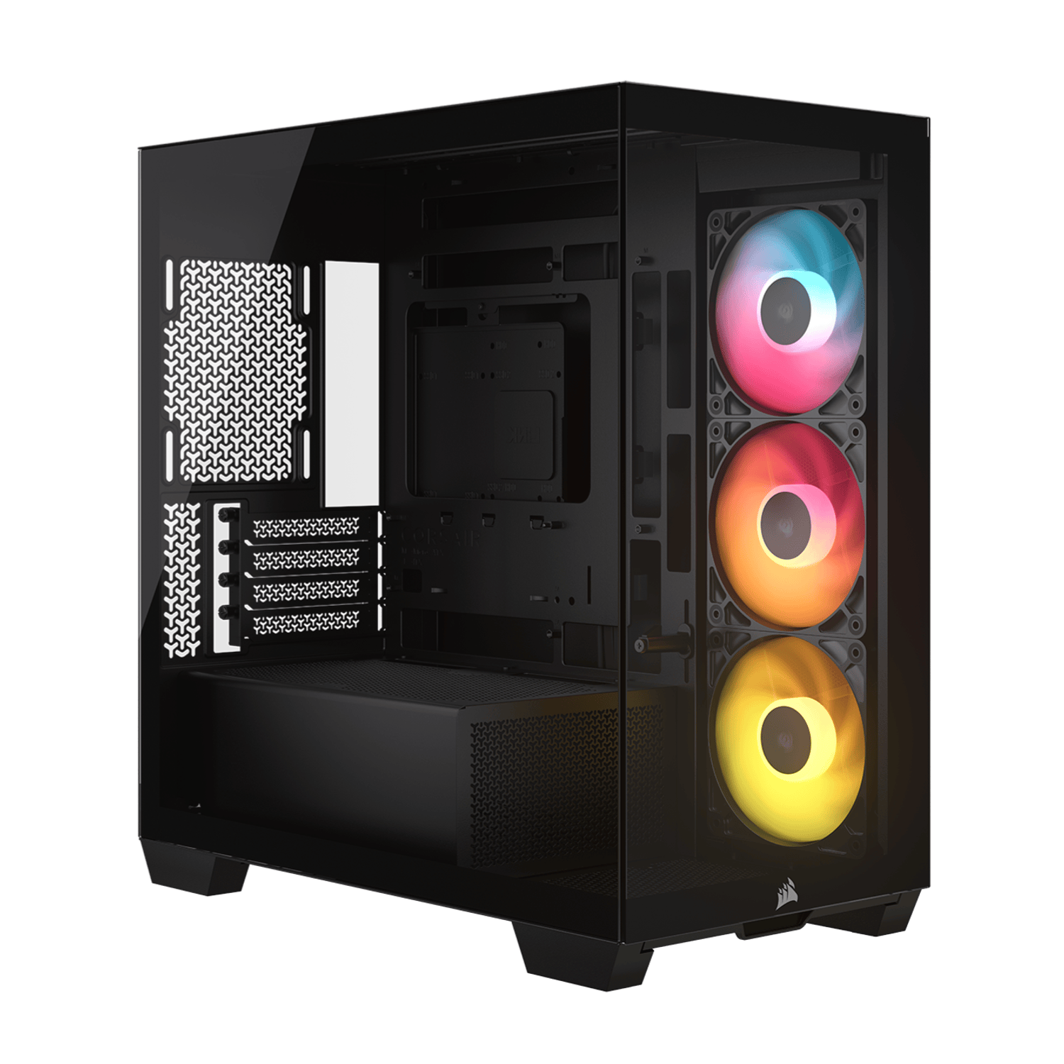 Corsair 2800X RS-R ARGB Micro-ATX PC Case - Black - Image 1