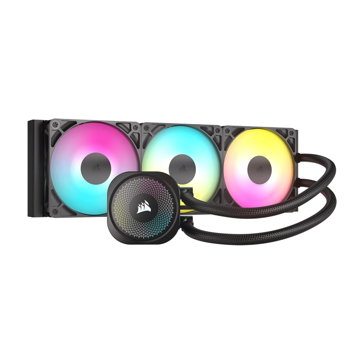 Corsair NAUTILUS 360 RS ARGB Liquid CPU Cooler - Black - Image 1