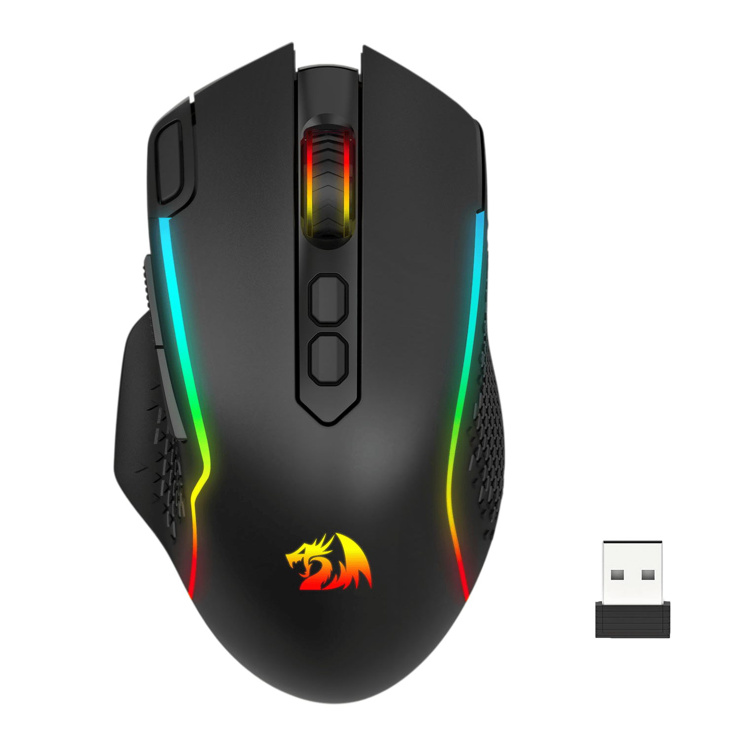 Redragon TAIPAN MAX 12000DPI Wireless Gaming Mouse - Black - Image 1
