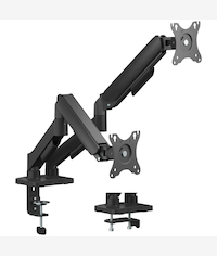 Volkano 17 to 32 Inch Full Motion Dual Monitor Desk Mount