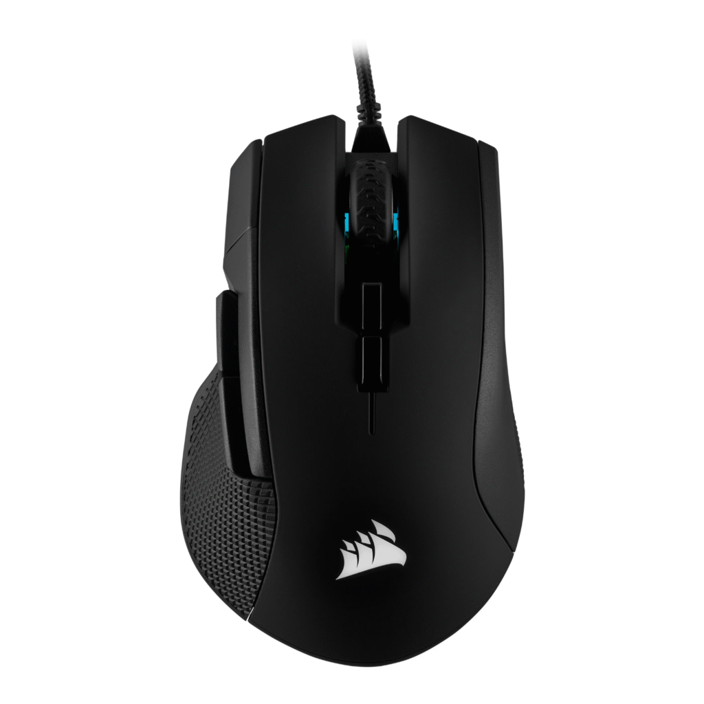 Corsair IRONCLAW RGB 18000 DPI FPS/MOBA Gaming Mouse - Black