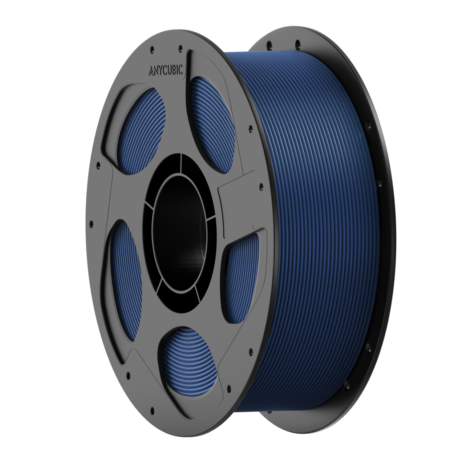 Anycubic PETG-CF Satin Carbon Fiber Filament 1kg – Indigo Blue - Image 1