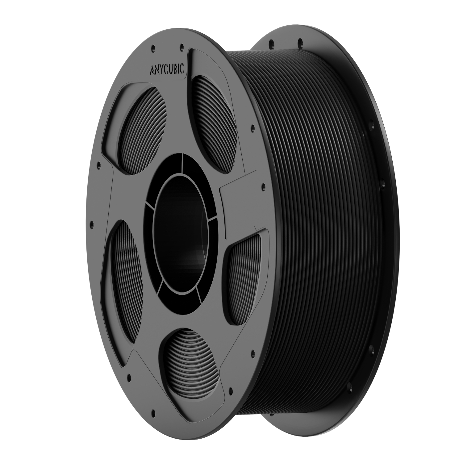 Anycubic PETG-CF Satin Carbon Fiber Filament 1kg – Black - Image 1