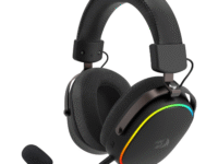 Redragon FURY WRS Over-Ear Wireless Gaming Headset - Black