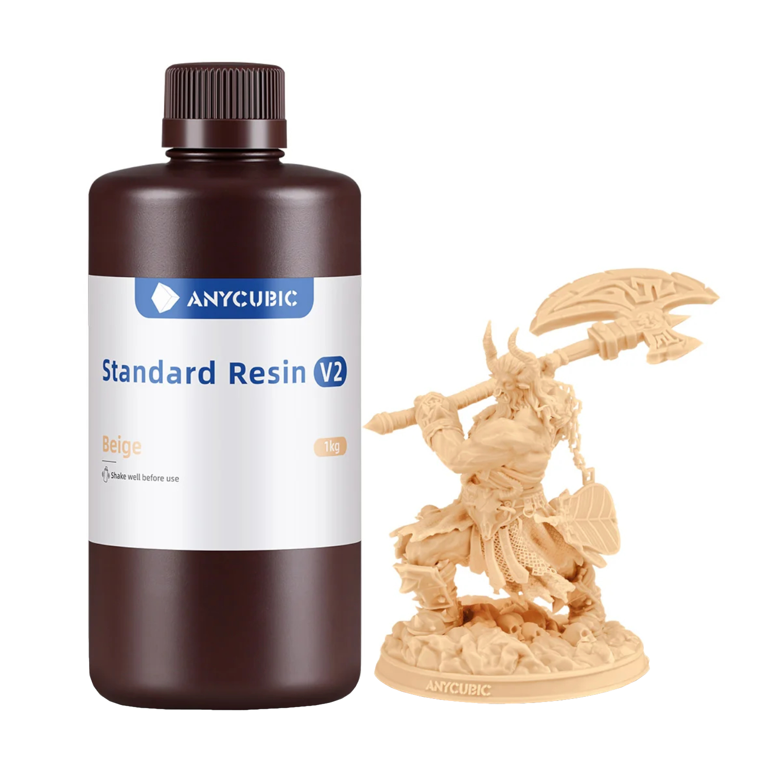 Anycubic Standard Resin V2 - Beige - Image 1