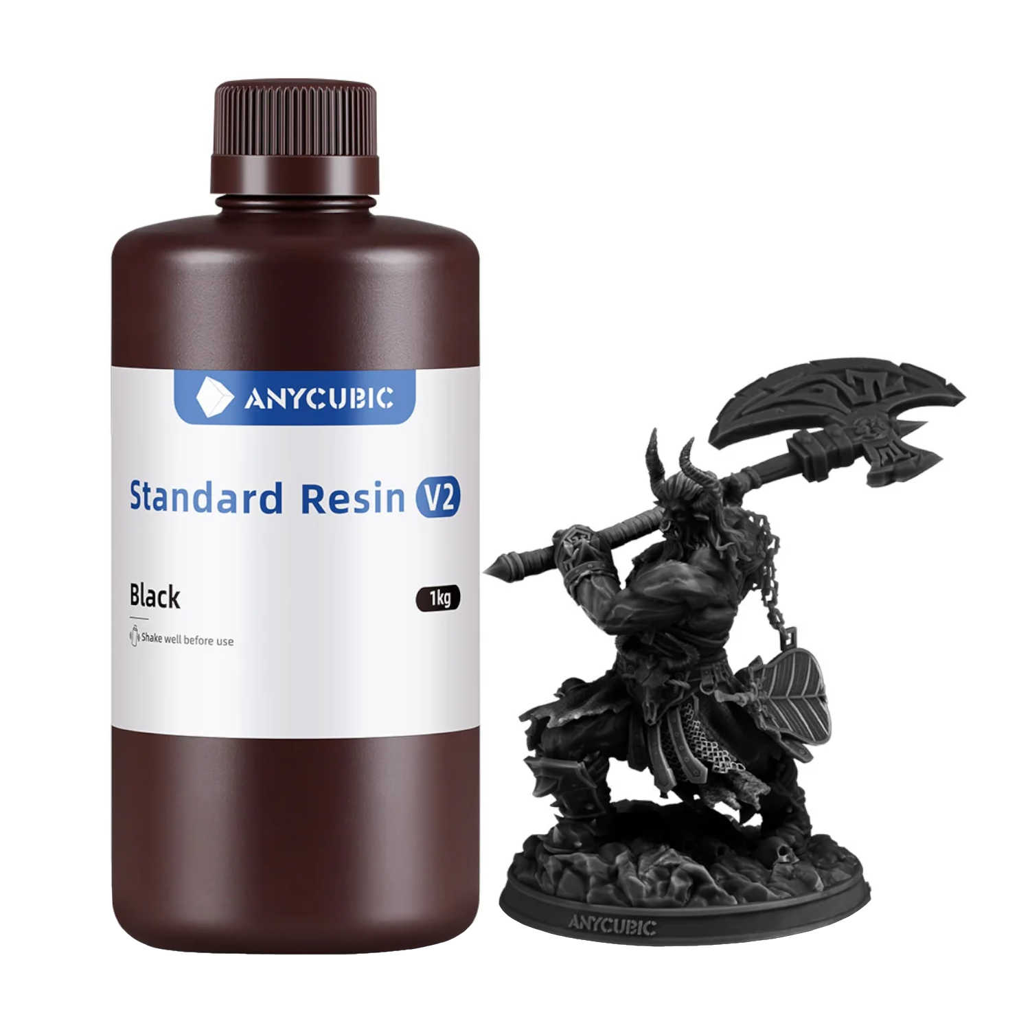 Anycubic Standard Resin V2 - Black - Image 1