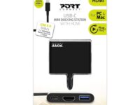 Port USB Type-C to 1 x HDMI|1 x USB3.0|1 x Type-C 60W PD Dock - Black