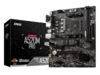 MSI A520M-PRO AMD AM4 MATX Gaming Motherboard