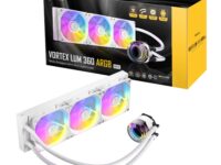 Antec VORTEX LUM 360 ARGB AIO CPU Liquid Cooler - White