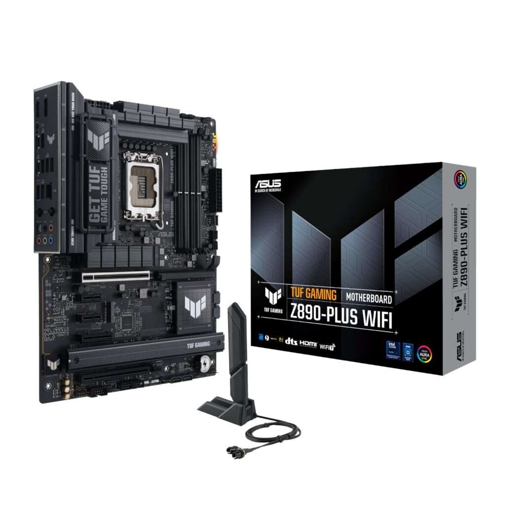 Asus TUF Gaming Z890-PLUS WIFI Intel LGA1851 ATX Gaming Motherboard