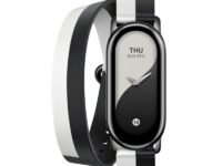 Xiaomi Smart Band 8 Double Wrap Strap - Black and white