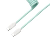 Keychron Coiled Aviator Cable - Mint/Straight