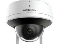 Hikvision Fixed Dome Outdoor Security Camera, 2.8mm Lens, 2MP