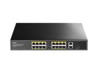 Cudy 16-Port Unmanaged PoE+ Switch - Rack Mount