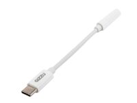 Gizzu USB Type-C to 3.5mm AUX Audio Adapter - White