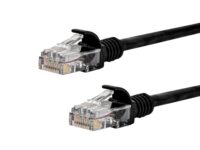 Gizzu Cat6 UTP Fly Lead Ethernet Network Cable 20cm - Black