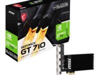 MSI nVidia Geforce GT 710 2GD3H 2GB PCIe 2 x16 Graphics