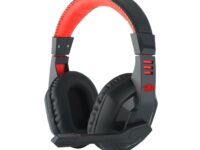 REDRAGON Over-Ear ARES Aux Gaming Headset - Black