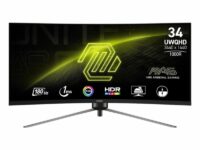 MSI MAG345CQR 34" Curved Gaming Monitor 3440x1440 (UWQHD) VA 1ms 180Hz