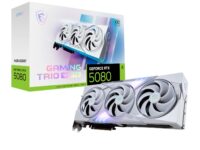 MSI GeForce RTX 5080 GAMING TRIO OC 16G Graphics Card - White