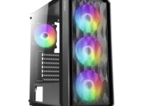 Antec NX292 ATX | Micro-ATX | ITX ARGB Mid-Tower Gaming Chassis - Black