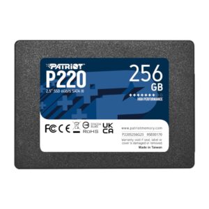 Patriot P220 SATA III 2.5 Inches 256GB SSD