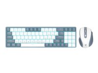 Redragon BS8772 Wireless Keyboard and Mouse Combo - Grey/White
