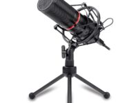 REDRAGON BLAZAR Cardioid USB Gaming Mic and Tripod - Black