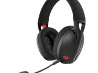 REDRAGON Over-Ear IRE BT5.2 Wireless Gaming Headset - Black