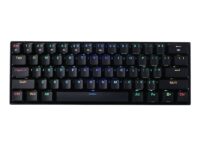 REDRAGON DRACONIC PRO Mechanical 61 Key|Bluetooth 5.0|RGB 9 Colour Modes|Rechargable Battery|Type-C Charging Cable Gaming Keyboard - Black