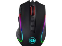 REDRAGON PREDATOR 4000DPI RGB Ergo Gaming Mouse - Black